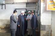 بازدید مدیرکل و مسئول دفتر نمایندگی ولی فقیه دامپزشکی استان از کشتارگاه دام شهرستان سردشت