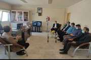 اشنویه :  دیدار فرماندار با رئیس و پرسنل شبکه دامپزشکی به مناسبت  14 مهر روز دامپزشکی