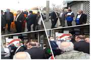 بازدید مشترک مدیر کل دامپزشکی استان آذربایجان غربی،  ریاست سازمان جهاد کشاورزی،  و فرماندار ارومیه  از مرکز عرضه فراورده های خام دامی در سطح شهر ارومیه   