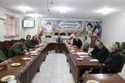 برگزاری جلسه هیات اندیشه ورز بسیج کشاورزی با محوریت کشتاردام و جلوگیری از کشتارهای غیر مجاز  و نظارت های بهداشتی و شرعی در اداره کل دامپزشکی استان 