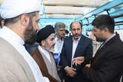 حضور نماینده ولی فقیه در استان و امام جمعه ارومیه و معاون هماهنگی امور عمرانی استانداری در کشتارگاه دامی ارومیه 