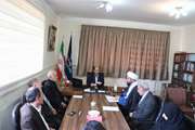 به مناسبت هفته بسیج  جمعی از بسیجیان اداره کل با مدیرکل دامپزشکی دیدار کردند 