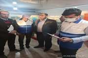 بازدید مدیر کل دامپزشکی استان و جانشین دادستان مرکز استان از مراکز توزیع و عرضه فرآورد های خام دامی 