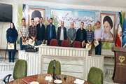 به مناسبت روز جهانی کار و کارگر از همکاران در اداره کل دامپزشکی استان تجلیل گردید  