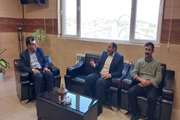 دیدار مدیر کل دامپزشکی استان  با بخشدار میرآباد 