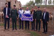 حضور مدیر کل دامپزشکی استان  در محل برگزاری اردوی جهادی در مناطق محروم و دورافتاده شهرستان چالدران 