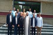 بدرقه تیم والیبال اداره کل دامپزشکی استان به مسابقات جام شهدا 