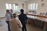 حضور همکاران امور اداری سازمان دامپزشکی در شهرستان مهاباد 