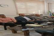 حضور مدیر جهاد کشاورزی شهرستان مهاباد در جمع پرسنل دامپزشکی 