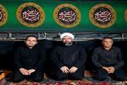 حضور سرپرست اداره کل دامپزشکی آذربایجان‌غربی در موکب سازمان جهاد کشاورزی در شهرستان پیرانشهر و ادای احترام به مقام شهدای کربلا 