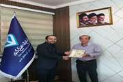 سرپرست اداره کل دامپزشکی آذربایجان غربی از مسئول روابط عمومی این اداره کل تقدیر کرد 