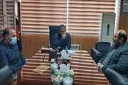 دیدار مدیر کل دامپزشکی آذربایجان غربی با فرماندار شهرستان تکاب 