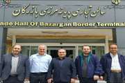بازدید مسئولان دامپزشکی کشور از قرنطینه دامی پایانه مرزی بازرگان   بررسی روند امور قرنطینه و نظارت بر سلامت دام‌های ورودی و خروجی کشور