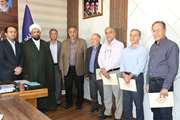 تجلیل از همکاران رزمنده و ایثارگر در اداره کل دامپزشکی استان آذربایجان غربی 