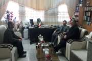 دیدار مدیرکل دامپزشکی استان با فرماندار شهرستان چالدران
