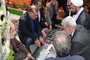  در سالروز آزاد سازی خرمشهر با حضور مدیر کل دامپزشکی استان آذربایجان غربی مراسم غبار روبی و عطر افشانی مزار شهدای برگزار گردید 