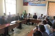 برگزاری جلسه آموزشی- ترویجی با محوریت بیماری لمپی اسکین و تب برفکی برای دهیاران بخش سیلوانا 