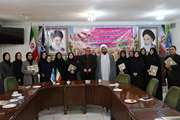 تجلیل از بانوان شاغل اداره کل دامپزشکی بمناسبت روز زن
