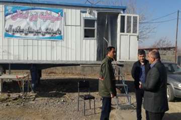 گزارش تصویری بازدید سر زده  دکتر کامیار داهیم مدیر کل دامپزشکی استان آذربایجان غربی از پست قرنطینه ب