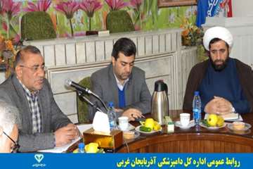 اولین جلسه شورای برنامه ریزی دامپزشکی با حضور دکتر بهادری