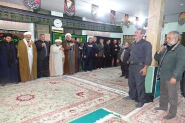 برگزاری مراسمات مذهبی در اداره کل دامپزشکی استان آذربایجان غربی ایام محرم 93