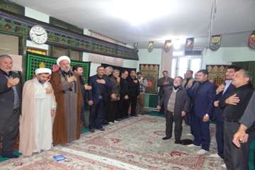 برگزاری مراسمات مذهبی در اداره کل دامپزشکی استان آذربایجان غربی ایام محرم 93