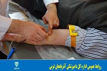 اهدای خون توسط پرسنل دامپزشکی