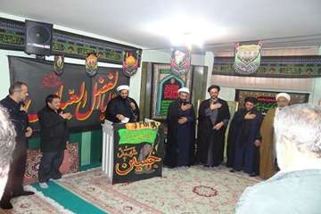 برگزاری مراسمات مذهبی در اداره کل دامپزشکی استان آذربایجان غربی ایام محرم 93