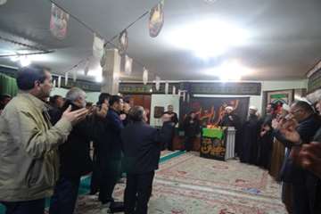 برگزاری مراسمات مذهبی در اداره کل دامپزشکی استان آذربایجان غربی ایام محرم 93
