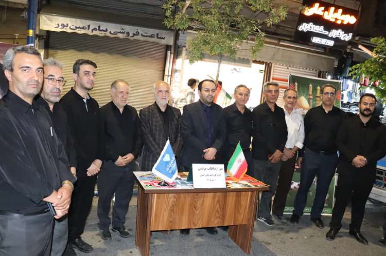 میز ارتباطات مردمی دامپزشکی در رزمگاه شبانه ارومیه برگزار شد