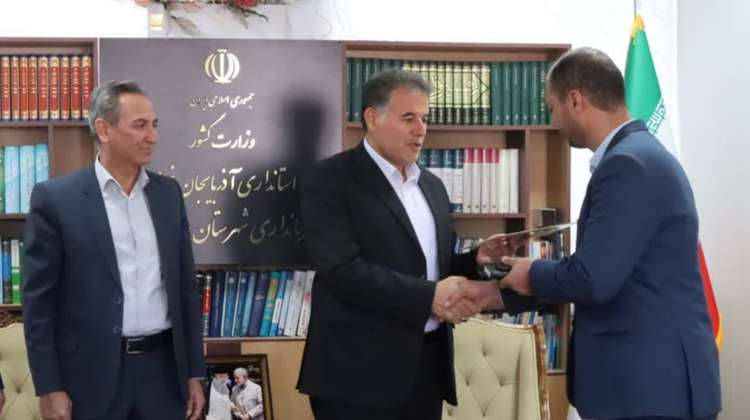 انتصاب مهرداد آقازاده بعنوان رئیس شبکه دامپزشکی شهرستان چالدران 