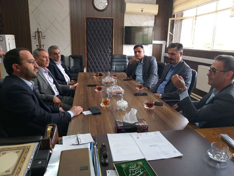 رایزنی مدیران ارشد دامپزشکی استان و بانک مهر ایران در راستای تسهیل خدمات بانکی به کارکنان 