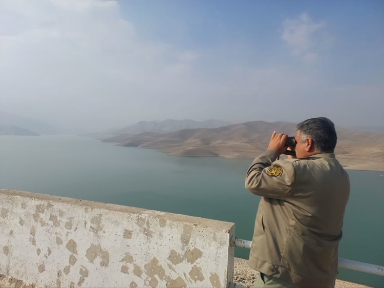 بازدید مشترک دامپزشکی و محیط زیست شهرستان چایپاره از سد مخزنی آغ چای