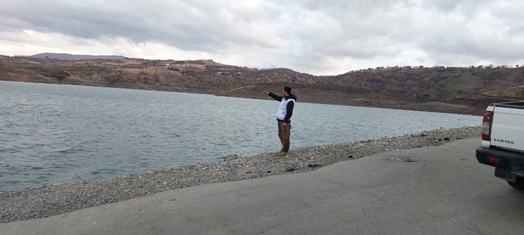 مراقبت فعال از تالاب هاو در حاشیه سد شهرستان سردشت 