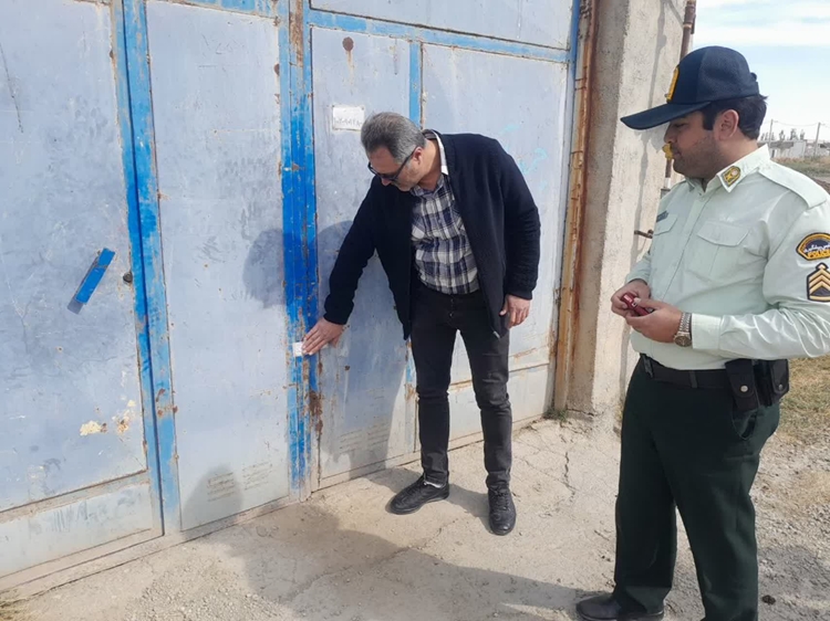 مرکز جمع آوری شیر غیر مجاز پلمپ شد