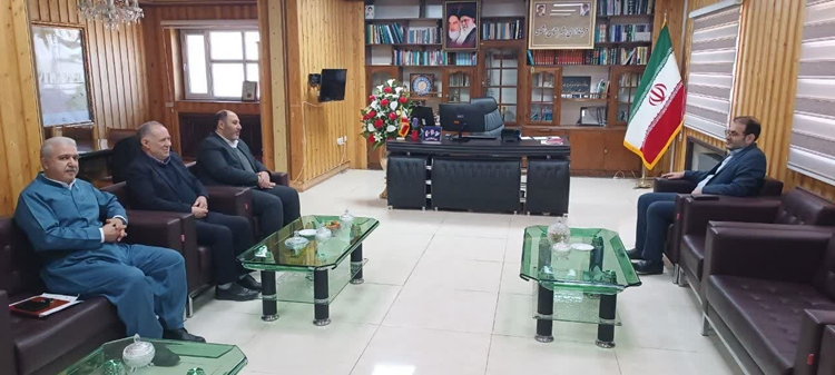 دیدار مدیر کل دامپزشکی استان با فرماندار شهرستان اشنویه