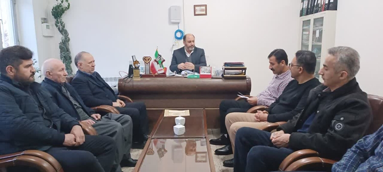 حضور مدیرکل دامپزشکی استان ،در شبکه شهرستان سردشت