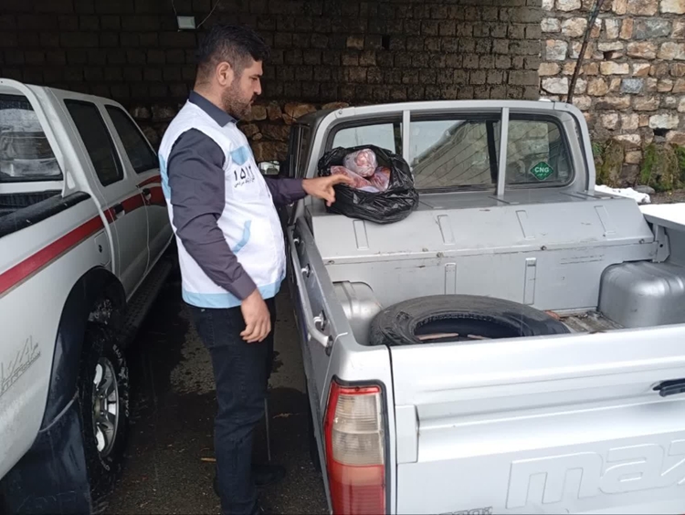 کشف و ضبط ۳۰ کیلوگرم گوشت قرمز غیربهداشتی در سردشت 