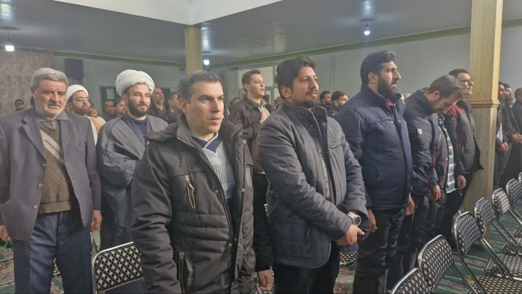 حضورپرسنل شبکه دامپزشکی ماکو در مراسم باشکوه ۹ دی شهرستان 